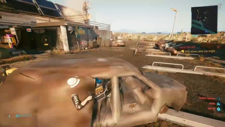 trapped myself in a car.. CYBERPUNK2077