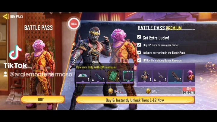 season 1 bp para sa SniperGaming