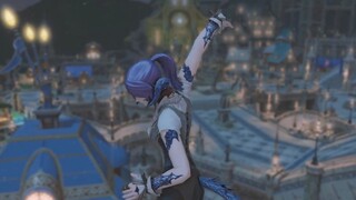 [FF14/MOD Caution] Dragon Girl's Simple Dance