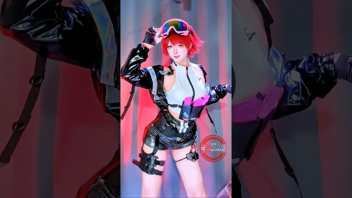 Toxik Cute Dance Again  Delta Force Cosplay #shorts