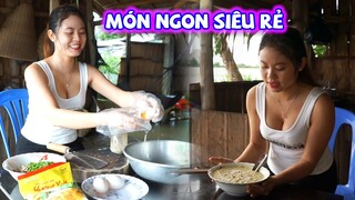 Bữa Cơm Gia Đình Bích Hương Với Một Món Ăn Rất Ngon Siêu Rẻ Có Sẵn Ngoài Ruộng