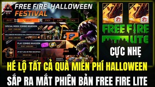 TẤT CẢ QUÀ MIỄN PHÍ SỰ KIỆN HALLOWEEN MỚI, HÉ LỘ FREE FIRE LITE PHIÊN BẢN MỚI CỰC NHẸ | Free Fire