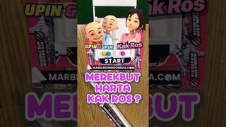 Upin & Ipin Mau Rebut Harta Kak Ros!! Syaratnya Harus Menang!! | MRI PanSos Kap #Shorts