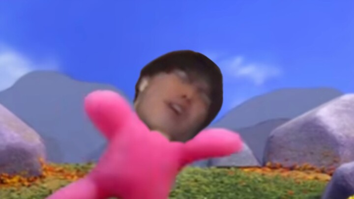 Gummy bears, but peach and black