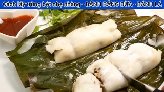 Cách lấy trùng bột nhẹ nhàng - BÁNH RĂNG BỪA - BÁNH LÁ #1