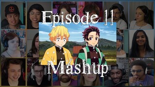 Demon Slayer: Kimetsu no Yaiba Episode 11 Reaction Mashup |  鬼滅の刃