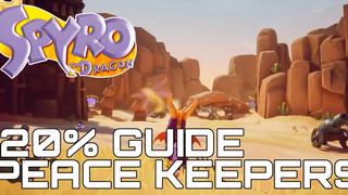 Spyro The Dragon (ขึ้นใหม่) 120% ผู้พิทักษ์สันติราษฎร์ (อัญมณีทั้งหมด มังกร ไข่)