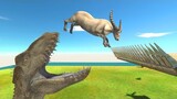 Animals vs Dinosaurs Parkour - Animal Revolt Battle Simulator