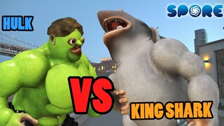 Hulk vs King Shark | SPORE