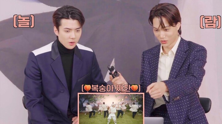 【ซับไทย】รีแอ็กชันมิวสิกวิดีโอเพลง «Peaches» ของคิมจองอึนและโอเซฮุน