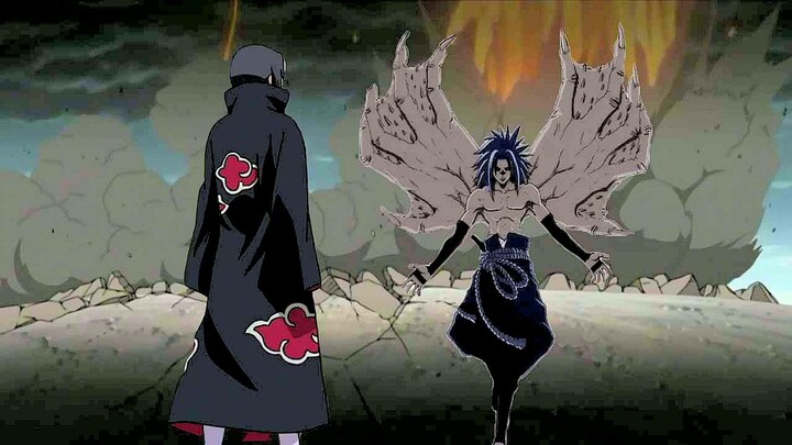 Sasuke Eyes gets Stolen By Itachi in Tsukuyomi but Sasuke Breaks out of it Using His Curse Mark