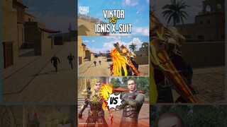 Ketika Viktor  nantangin X-Suit Ignis #PUBGMOBILE #PUBGMOBILEINDONESIA #PUBGMXSUITIGNIS #shorts