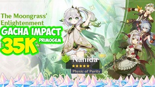 GACHA NAHIDA! ALL IN DI BANNER NAHIDA 35K PRIMO | Genshin Impact Indonesia