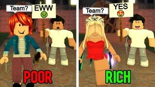 MM2 RICH vs POOR Social Experiment.. (SHOCKING)