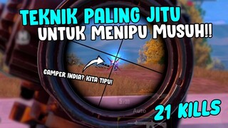 TEKNIK INDIA ADALAH TEKNIK PALING AMPUH UNTUK MENIPU MUSUH!