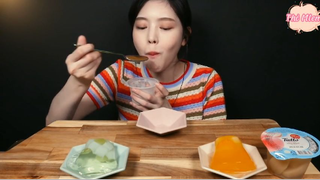 Món tráng miệng thạch pudding trái cây phần 5 #anngonmoingay