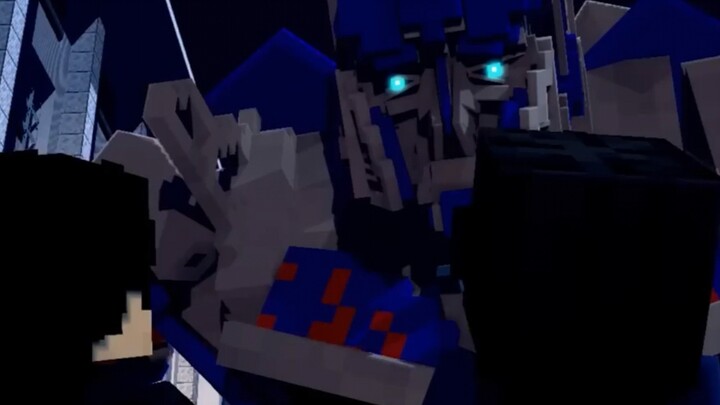 【4k】|.Transformator Animasi Minecraft Optimus Prime