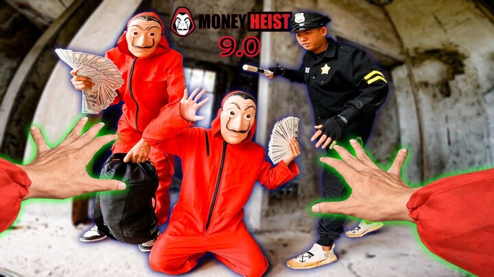 PARKOUR MONEY HEIST 9.0 vs POLICE ( bella ciao remix ) PHI VỤ TRIỆU ĐÔ 9.0