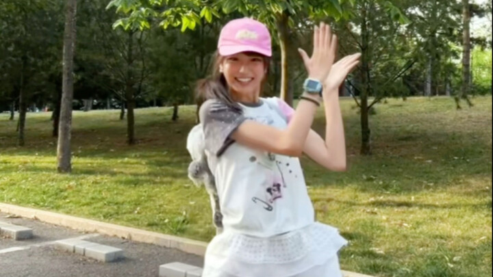 I played and danced my favorite dance at the park!