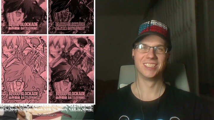 Blood Blockade Battlefront - OVA - reaction