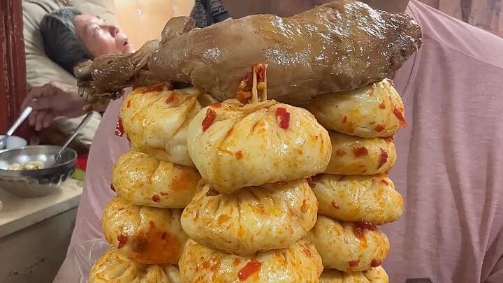 วันนี้กินซาลาเปาเนื้อเสียบไม้