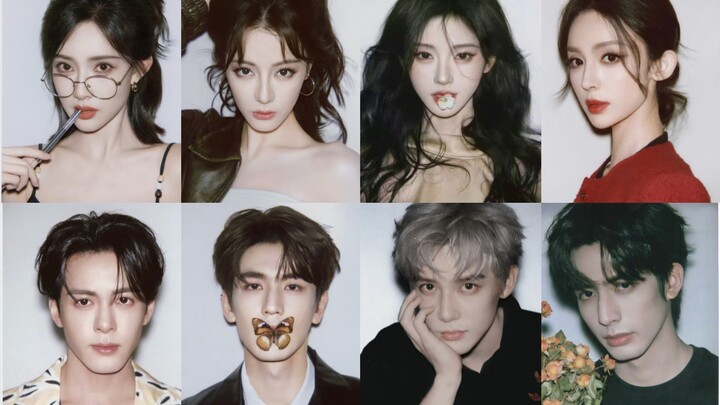 รายการแข่งขันฉีกกระดาษของวงการบันเทิงจีนเข้าสู่รอบชิงชนะเลิศแล้ว 4 นางเอกแถวหน้าของวงการบันเทิงจีน+4