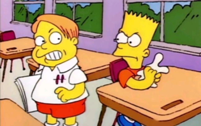 The Simpsons - "It is known that Bart is called the son of the devil. What will happen if you provok