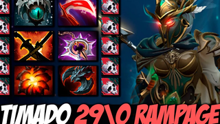Timado Rampage Phantom Assassin 29/0 Dota 2 ไฮไลท์ทีวี