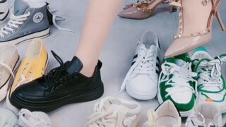 The most beautiful lady in history who is good at selecting and selling shoes, no one