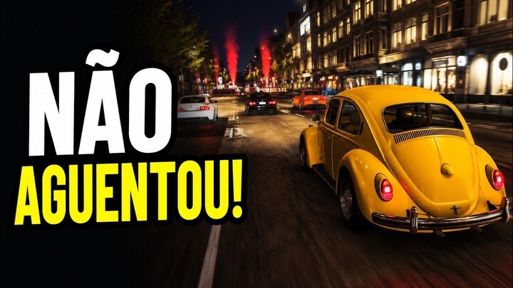 COLOQUEI UM FUSCA CONTRA CARROS MUITO MAIS POTENTES! | FORZA HORIZON 4