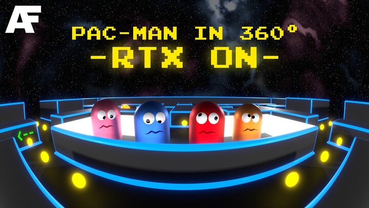 Pac-Man in 360° — RTX ON