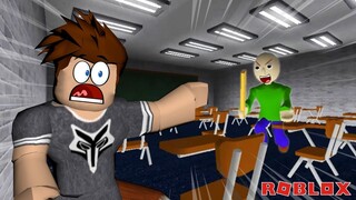 PRANKING NIGHTFOXX AS BALDI - ROBLOX BALDI'S BASICS