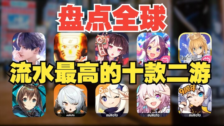 Ranking the top 10 highest-grossing mobile games worldwide! How many have you played?