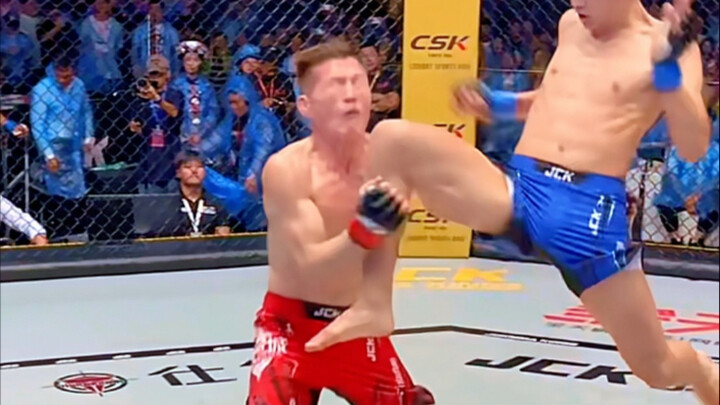 Incredible reaction speed—these few moves were handled absolutely brilliantly! This 23-year-old Tibe