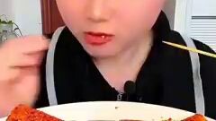 Asmr Mukbang I This Show Eating Challenger, Mushrooms With Chilli Spicy Flavor Yummy Yummy