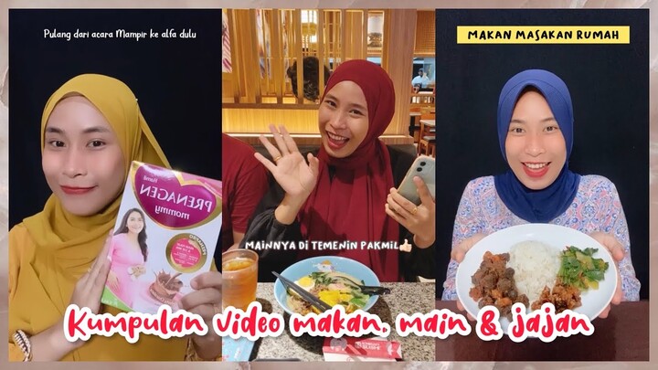 VIDEO BUMIL @itsgemini25 MAKAN , MAIN & JAJAN