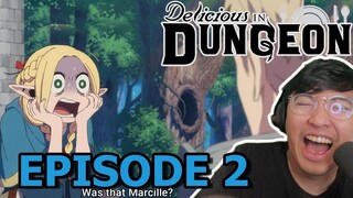 POOR MARCILLE !!! THE SCREAM HEARD AROUND THE DUNGEON ?! | Episode 2 | ️Dungeon Meshi REACTION