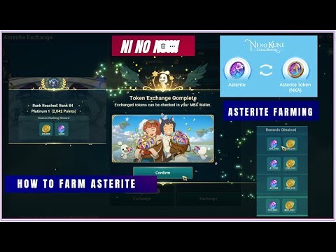 Ni no Kuni How to Farm Asterite ( Tagalog )