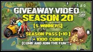 SEASON 20 GIVEAWAY VIDEO + GUIDE: UNLIMITED SEASON POINTS (NO CHOPPER )- Last Day On Earth: Survival