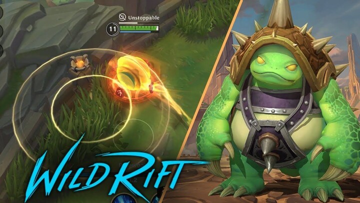 WILD RIFT|PLAY RAMMUS LIKE A GIGA CHAD WITH THIS BROKEN BUILD