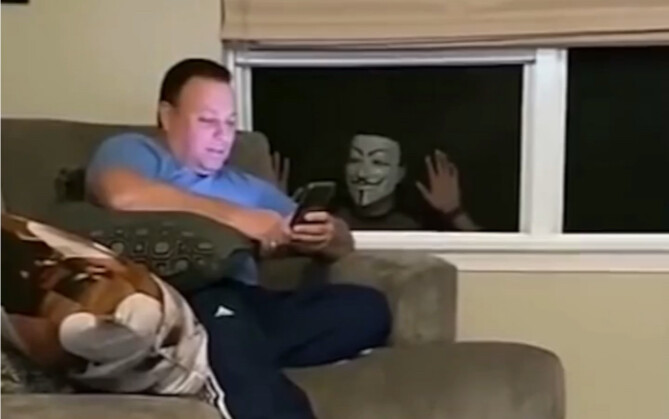 You scared me