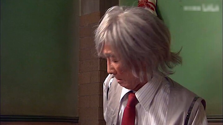 In Kamen Rider W, Shotaro becomes a hard-of-hearing old man, but he still remembers that Philip is i
