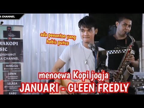 Habis putus di bawain lagu ini auto mewek - JANUARI - GLEEN FREDLY COVER TRI SUAKA Alun alun jogja