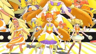 【mmdプリキュア】黄キュアでアッパーチューン