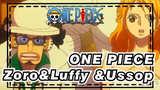 ONE PIECE
Zoro&Luffy &Ussop
