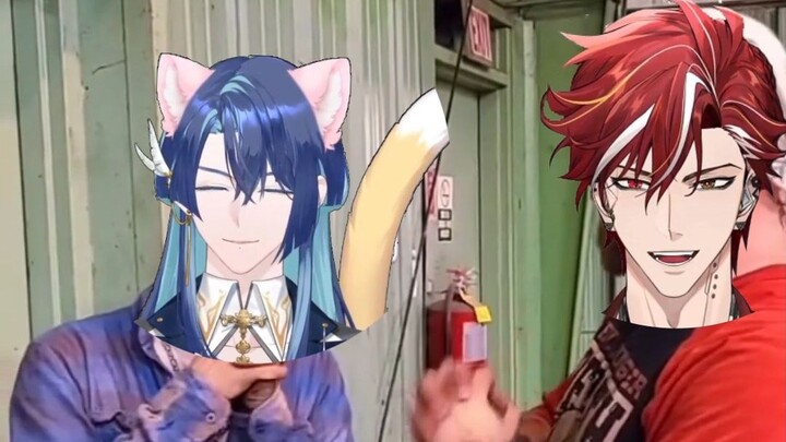 Watch it a few more times, it doesn't look fake