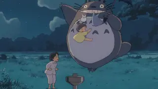 【1080P】My Neighbor Totoro Fragment - Wind Road / Hisaishi Jo (must watch before going to bed, I wish