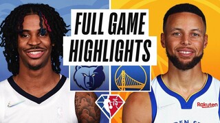 GRIZZLIES VS WARRIORS I FULL GAME HIGHLIGHTS I NBA Regular Season I March 20, 2022 I NBA2K22