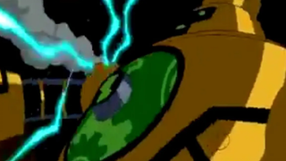 ฉากตัด ben 10 แปลงร่างเป็นคล็อคเวิร์คแต่โดนเจนิเฟอร์หักแขนคล็อคเวิร์คหเลยไฟช็อตพลังงานดับ