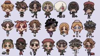 drawing 21 Identity V characters part 1